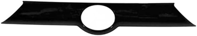 Car Accessories Tail Gate Grille Decoration Protector Guard Plate Fit For Toyota Highlander 2021 2022 2023 2024 2025 Rear Exterior Trunk Streamer Cover Trim (Black) ABS 1 PC