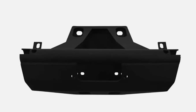 SuperATV Winch Mounting Plate for Can-Am Maverick X3 (See Fitment) | Replaces Stock Bulkhead and Front Deflector | Powder Coated for Durability