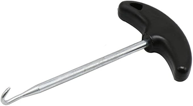 Motorcycle Spring Puller, Motorcycle Exhaust pipe Spring Puller Installer Hook Tool, Exhaust Pipe Springs 67MM/75MM Swivel Hook, Exhaust Spring Tool, Motorcycle Installer Hook, Exhaust Spring (1 Set)