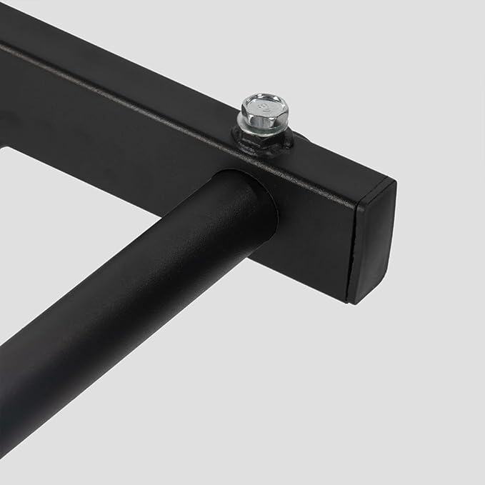 Titan Fitness Adjustable Depth 52" Wall Mounted Pull Up Bar, 14" or 22" From Wall, Rated 400 LB, Home or Garage Gym Chin Up Workout Training Station, Upper Body Workout