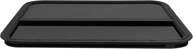 2 Pack 30" W x 24" H RV Window Vertical Sliding, DOT Certified - Shatterproof Tempered Tinted Glass, with Net Screen and Trim Ring, Teardrop Replacement Trailer Camper Window