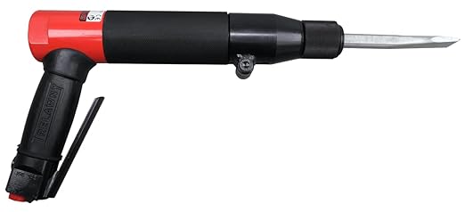 CS Unitec Trelawny VL303 Needle Scaler with Dust Shroud|Air Powered Pistol Vibro-Lo Needle Scaler with Option to Convert to Chisel Scaler | 8X Less Vibration