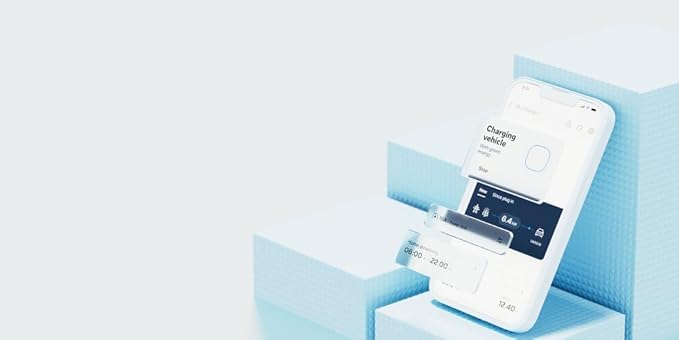 Wallbox Pulsar Plus Level 2 Electric Vehicle Smart Charger - 40 Amp, Ultra-Compact, WiFi, Bluetooth, Alexa/Google Home, UL Certified, 25ft Cable, Indoor/Outdoor EVSE, Assembled in USA