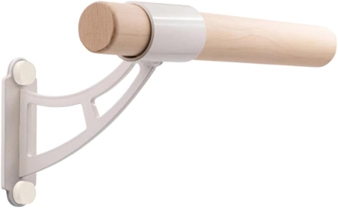 VITA Barre Wall-Mounted Single Ballet Barre, Archos, Wood | Fixed Height, Made in USA, Home, Studio or Gym Exercise Equipment for Kids & Adults | Dance, Fitness, Pilates