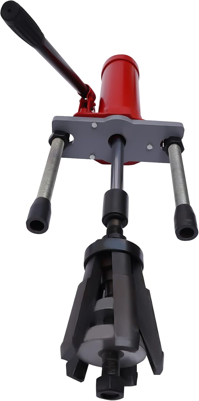 15T Hydraulic Cylinder Liner Puller, Professional Dry and Wet Types Cylinder Pullers Auto Repair Kit for Diameter 80-140mm/3.15-5.51in