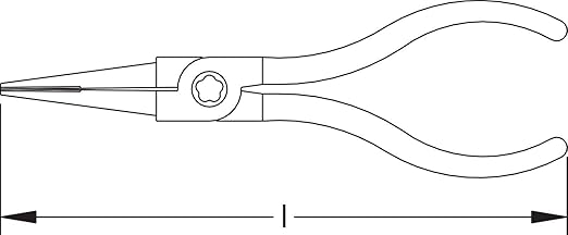CS Unitec | Non-Sparking Pliers | Round Nose| 6 in. | TUV Certified | Aluminum Bronze | Non-Magnetic | Corrosion Resistant | EX607-6A