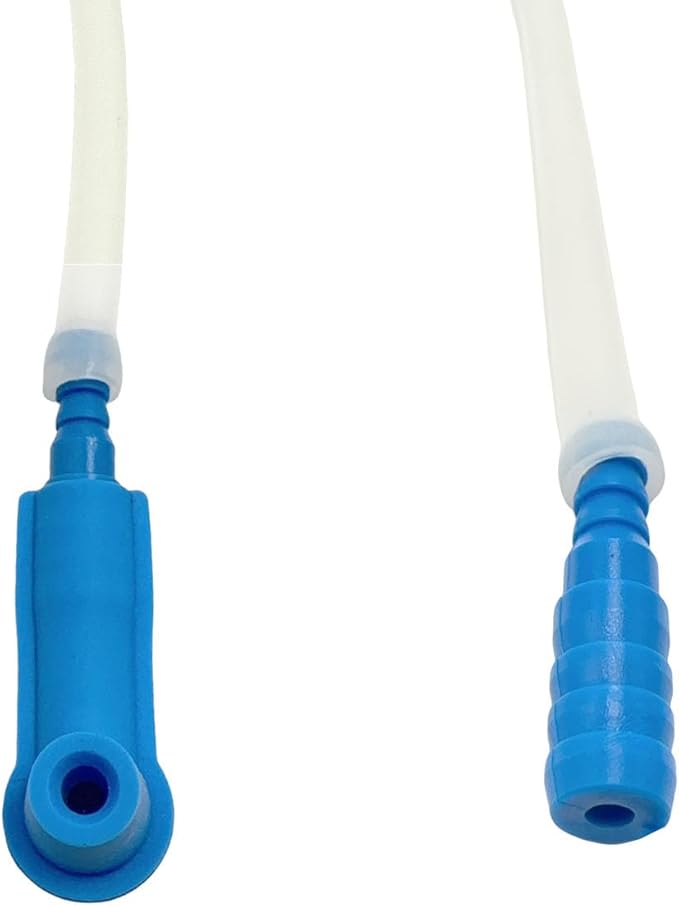 2PCS 1.2M/3.93 Ft Brake Fluid Bleeder Hose, Auto Brake Bleeding Change Hose Oil Fluid Extractor Bleeder Tool with Adapter Universal Replacement Tube for Car Motorcycle Braking System Repair Tool