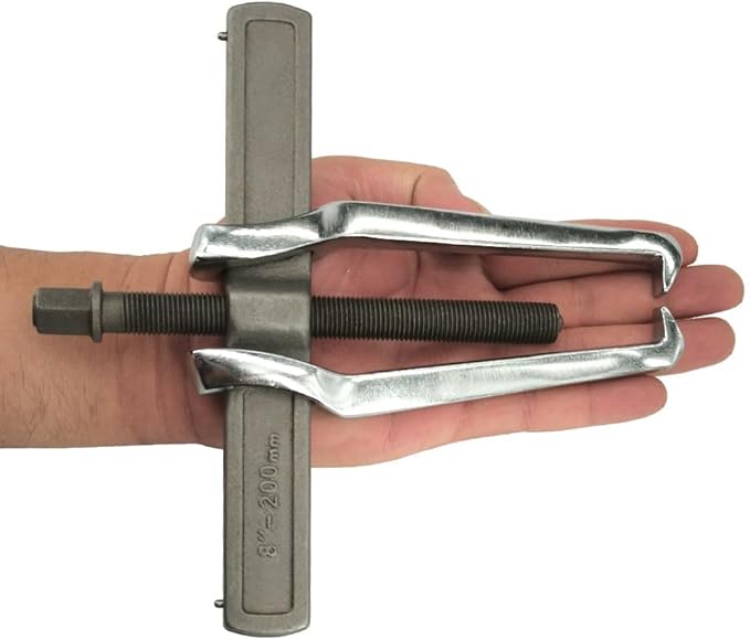 2 Jaw Puller, 2 Claw Gears Puller for Removal of Pulley Flywheel Bearing,Small Gear Puller (8inches)