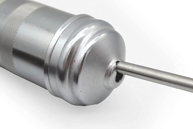 LockNLube Professional Series Lever Grease Gun. Includes Our Patented Grease Coupler (Locks on, Stays on, Won't Leak!) Plus a 20" Hose and in-line Hose Swivel.