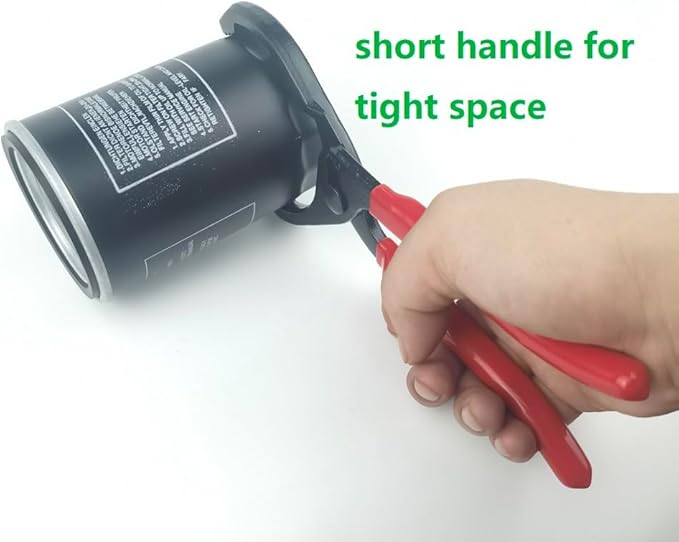 Oil Filter Wrench, 10" Small Adjustable Oil Filter Pliers, Multifunction Oil Filter Removal Tool, Ideal for Engine Filters, Conduit & Fittings