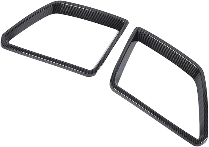 Car Front Bumper Grille Cover Trim Compatible with Pontiac G8 08-09/Holden Commodore 06-12 ABS Front Grille Bumper Grill protective cover decorative accessories (Carbon fiber)