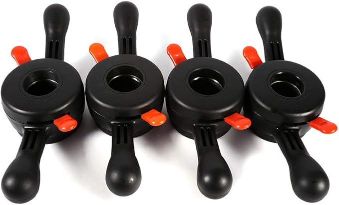 Keenso 36/38/40 mm Wheel Balancer Wing Nut,Quick Release Wheel Balancer Tire Change Tool(Thread Diam. 36mm, Pitch 3mm)