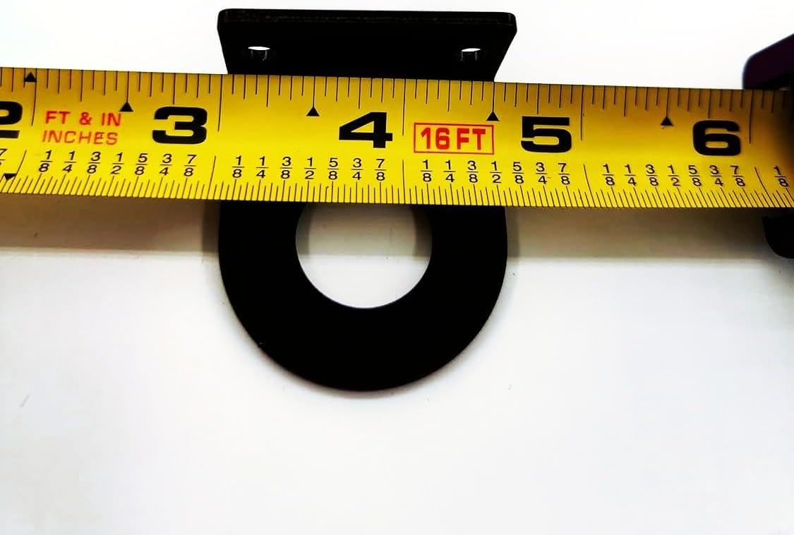 Replacement 3/4" Round Marker Light L Mounting Bracket , for 3/4" Round Light Powder Coated Trailer RV (8pack