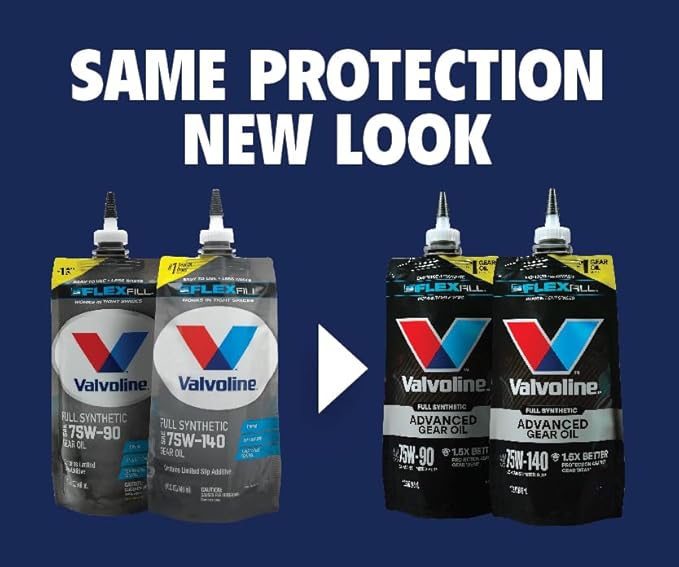 Valvoline FlexFill Advanced Full Synthetic Full Synthetic 75W-90 Gear Oil 1 QT FlexFill