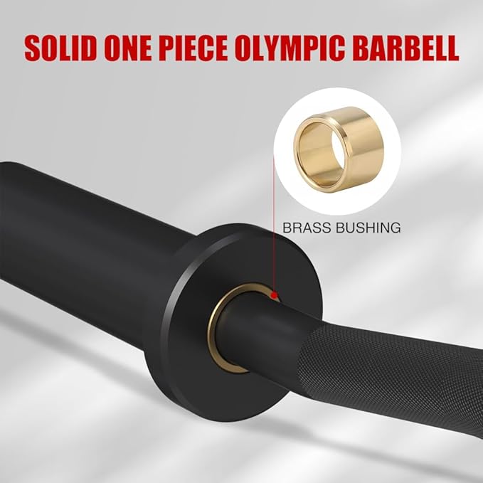 Olympic EZ Curl Bar, 47INCH/4FT Strength Training Curling Bar with Knurled Grip, Chrome Finish, Copper Sleeve Barbell for 2-inch Weight Plates, 500 LBS Capacity