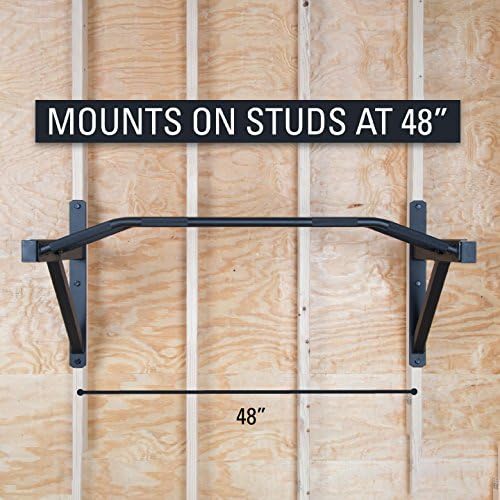 XMARK Commercial Wall Mounted Multi Grip Pull Up Bar Ranked Number One Men’s Health