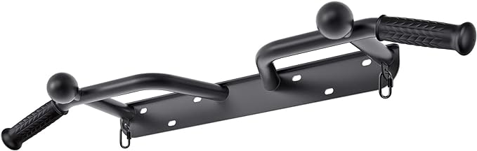 Kipika Heavy Duty Wall Mounted Doorway Pull Up Bar, Multifunctional Chin Up Bar, Portable Fitness Door Bar, Body Workout Home Gym System