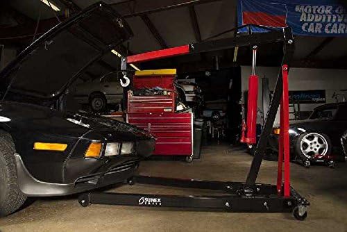 SUNEX TOOLS 5222 2-Ton Folding Engine Crane with Dual Pump Pistons