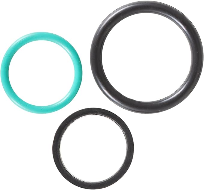 WFLNHB 6.0 High Pressure Oil Pump IPR Valve Oil Rail Adapters Leak Test Kit Air Test Fitting Tool and IPR Valve Socket with Seal Kit Replacement for Ford 6.0L Engine