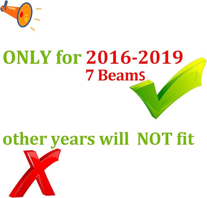 Automotive Grill Inserts for BMW X1 F48 2016-2019 7-Beam, Front Grille Accessories