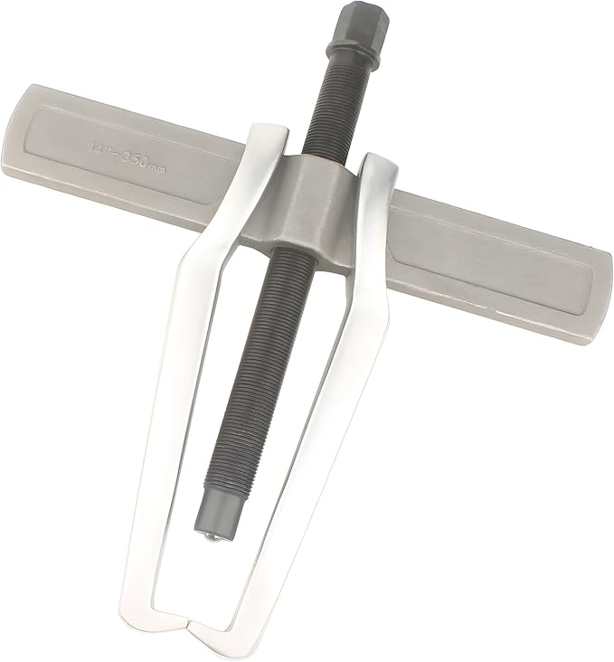 14 Inch 2-Jaw Gear Puller, 2 Jaw Bearing Puller CR-V Gears Puller, Removal Adjustable Tool for External Internal Pulling, Puller Tool Separate Lifting Device