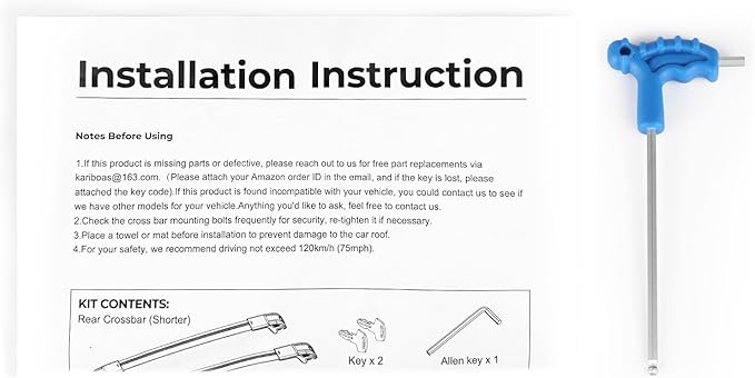 Roof Rack Cross Bars Compatible with Hyundai Santa Fe 2024-2026, Adjustable Aluminum Heavy Duty 300 LBS Anti-Theft Lock Cargo Carrier Rooftop Crossbar Accessories for Bike, Basket, Snowboard, Luggage