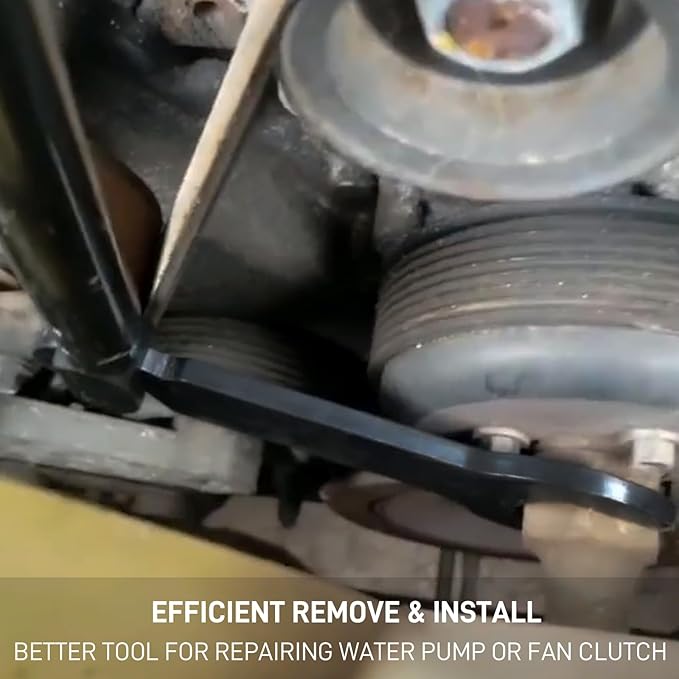 10Pcs Pneumatic Fan Clutch Wrench Set Removal Tool Kit, Auto Repair Spanner Kit Installs Fan Clutch Compatible with Ford, GM and Jeep Vehicles