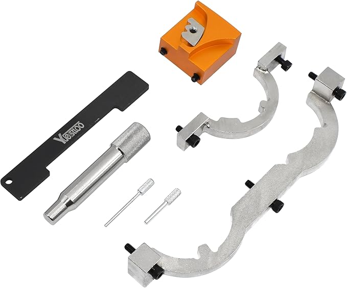 Turbo Engine Timing Tool Kit for Vauxhall Opel Chevy Chevrolet Aveo Cruze Orlando Adam Ampera Astra J Cascada 1.0 1.2 1.4 L, Camshaft Holding Locking Tool Set with Case & Gloves