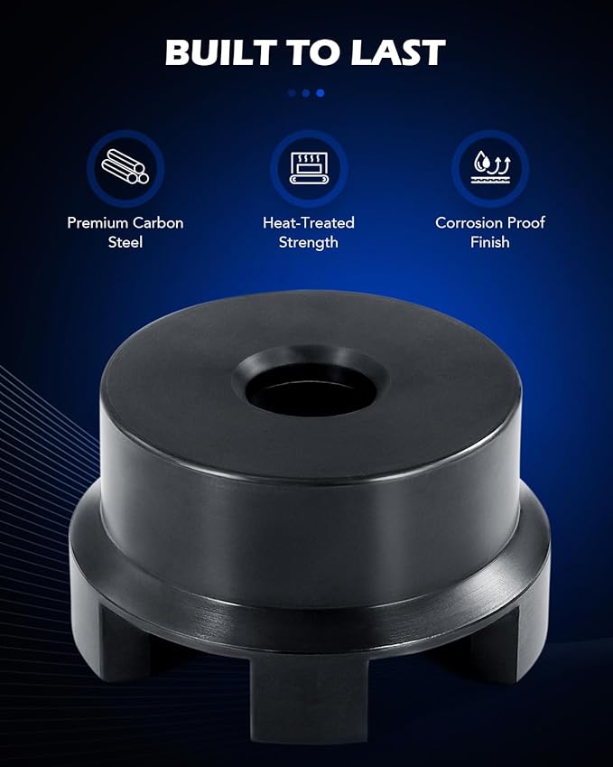 Orion Motor Tech Wheel Bearing Puller Tool Kit Compatible with Harley Davidson Motorcycles, Wheel Bearing Remover Installer Tool Set for 0.75" 1" 25mm Bearings Compatible with Hogs from 2000