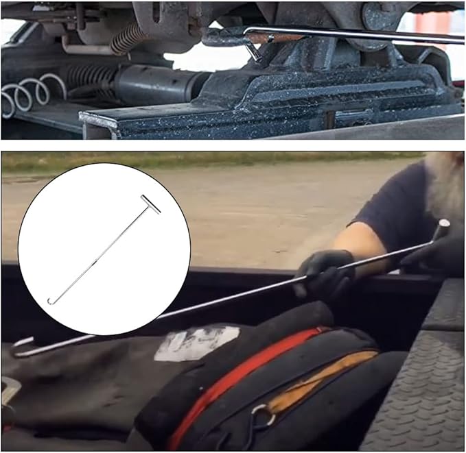 5th Wheel Pin Puller 32" Solid Steel with Chrome Plating Heavy Duty - 1pack