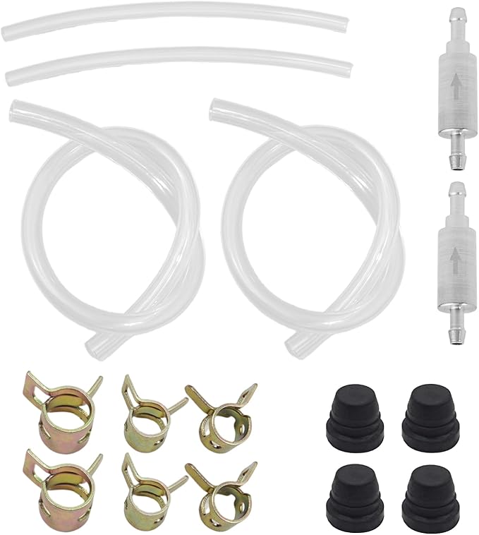 2 Pack Brake Bleeder Hose, One Way Check Valve Tube, Aluminum Body, Flexible Clear Tube, Bleeding Tool Kit Universal for Motorcycle Car