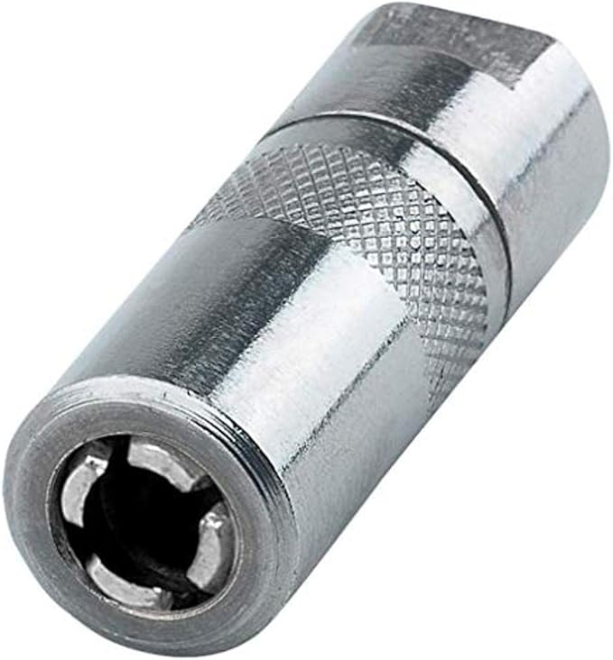 LUMAX LX-1400-B Standard Grease Coupler, 1/8" NPT, (Bulk 60 pcs.). Comes Standard on Grease Guns. 4,500 psi (310 bar) Maximum Operating Pressure.