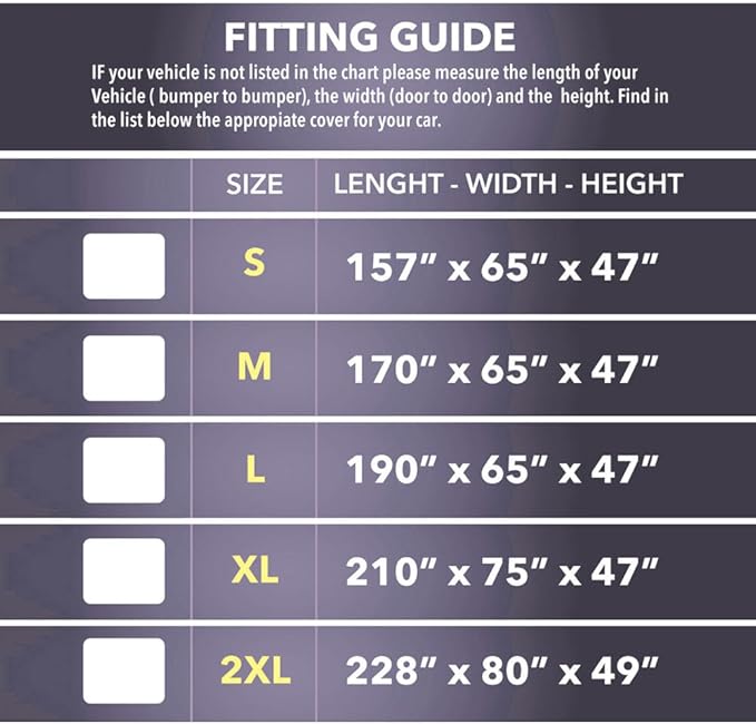 MotorTrend Universal Fit Car Cover (X-Large) - All-Weather Protection for Cars, Trucks & SUVs, Waterproof UV Resistant Scratch-Proof Durable, Vehicle Cover for Indoor Outdoor - Fits Up To 210" Length