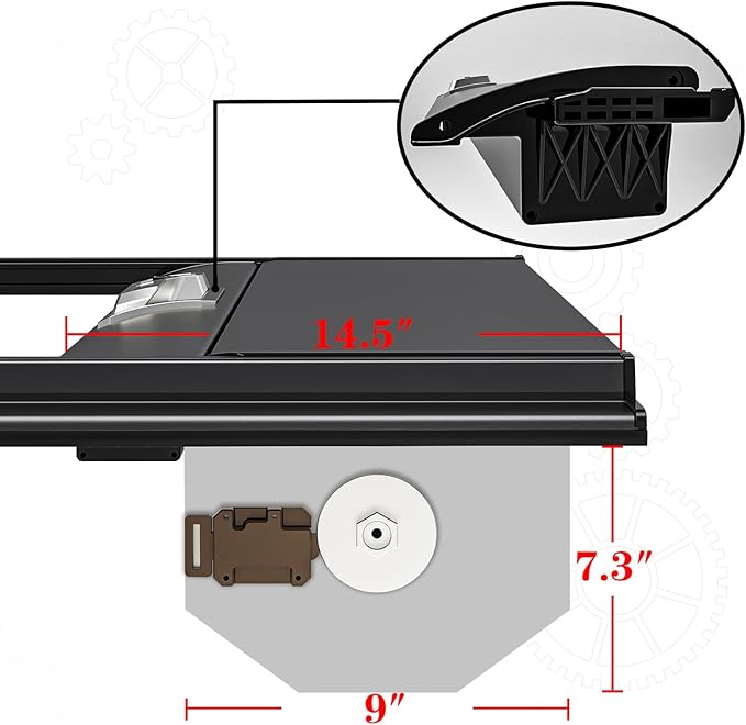 Retractable Truck Bed Tonneau Cover for 2014 2015 2016 2017 2018 2019 2020 2021 2022 2023 2024 2025 2026 Chevy Silverado/GMC Sierra 1500 (5'8" /69" Bed) Truck Bed Cover Password Lock
