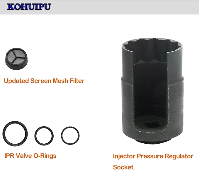 IPR Valve Socket Removal Tool with Seal Kit for 2003-2010 Ford 6.0L Powerstroke Diesel, new