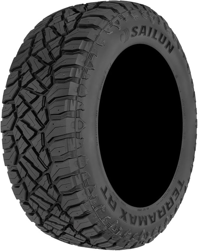 OE Wheels CV98B 20 Inch Rims and Tires Fit Silverado 1500 Snowflake Style 6x139.7 20x9 Gloss Black - Hollander 5668 - TerraMax RT 275/55-20 (Set of 4)