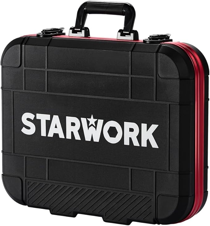 STARWORK TRUE MECHANIC™ 169-Piece Mechanics Tool Set, Professional, Metric
