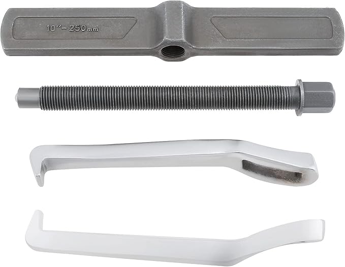 ChgImposs 2-Jaw Gear Puller, Adjustable CR-V Bearing Puller Gears, Removal Tool for External Internal Pulling, Puller Tool Separate Lifting Device (10 INCH)