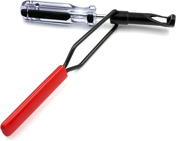 Handook Jam Nut Valve Adjustment Tool,with Feeler Gauges,Valve lash Adjustment Tool – for Honda, for Toyota, for Nissan, and Other Japanese Engines (10mm Model)