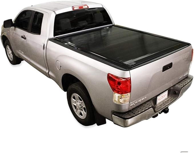 RetraxONE Retractable Truck Bed Tonneau Cover | 10842 | fits Tundra Regular & Double Cab 6.5' Bed with Deck Rail System (07-18)