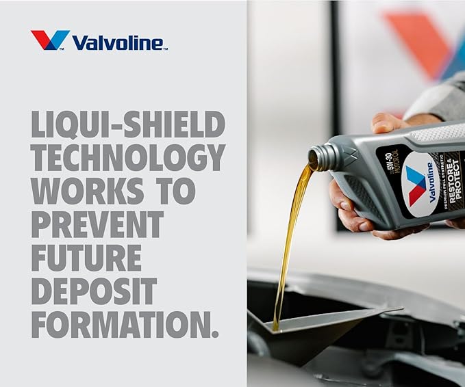 Valvoline Restore & Protect Full Synthetic 0W-20 Motor Oil 5 Quart