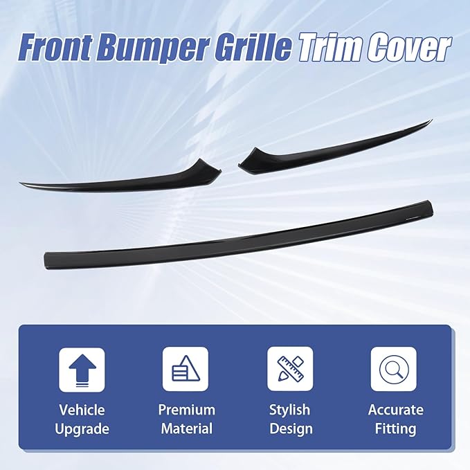 Front Grill Black Trim for Honda CRV 2023-2026 Grille Chrome Delete