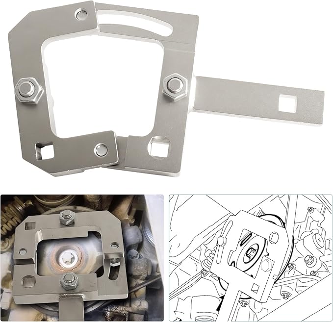 Crankshaft Pulley Holding Timing Tool Fit for Vauxhall/Opel Equiv EN-49979 Adam Meriva - Securely Remove Crankshaft Pulley Bolts