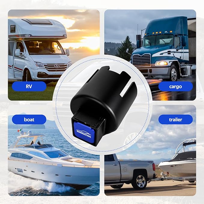 Trailer Lock fits 2" and 2 5/16 Coupler,Heavy Duty Trailer Tongue Coupler Lock Anti Theft for RV Travel/Utility/Pickup/Boat/Camper Trailer-Blue