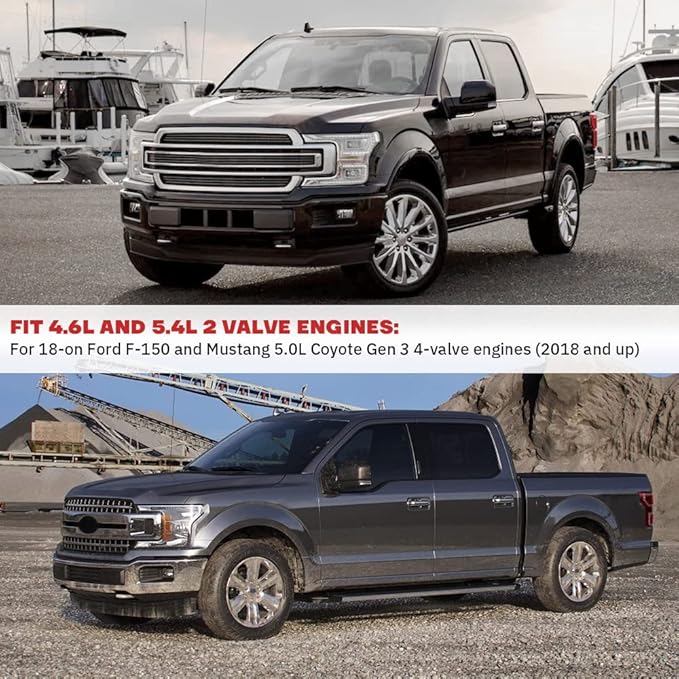 Engine Valve Spring Compressor Tool Compatible with Modular Ford F-150 5.0L Mustang Coyote 4 Valve Engine Trac Magnetic Screw Retainer Red