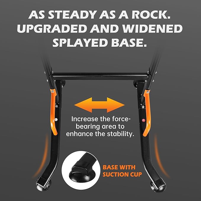 leikefitness Multifunction Power Tower Exercise Equipment,Pull Up Dip Station,Height Adjustable for Home Gym Strength Training Fitness Equipment,Dip Stands,Pull Up Bars,Push Up Bars,VKR