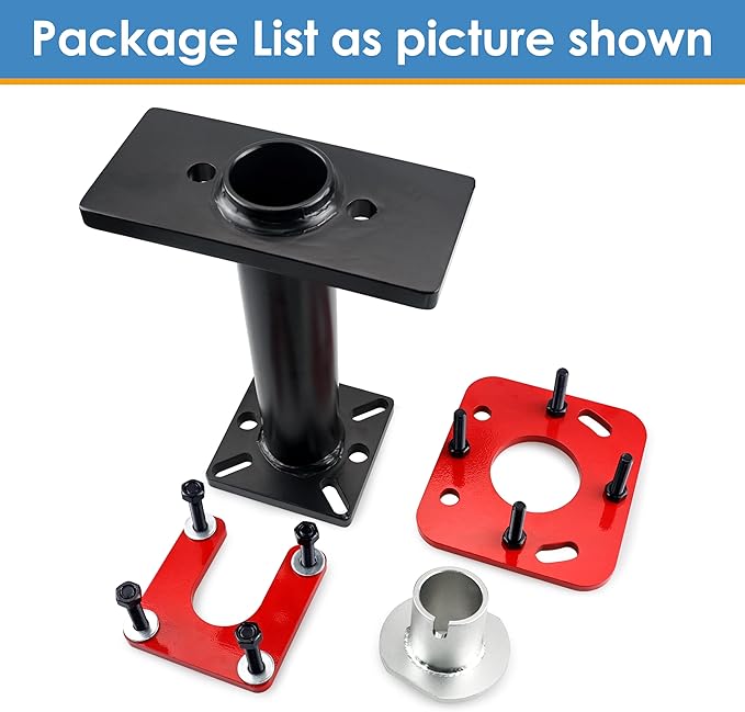 Rear Axle Bearing Puller & Installer Tool Kit w/ABS Tone Ring for Pick-up Trucks & 4Runner 1995-2020 (RED)