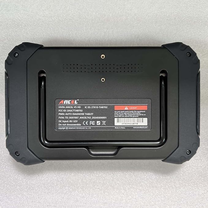 ANCEL V5 HD PRO Heavy Duty Truck Scanner, New Bi-Directional Control Diesel Full System Diagnostic Tool with 40+ Resets, ABS SRS D-P-F Regen, Lifetime Free Updates for Semi Trucks Commercial Vehicles