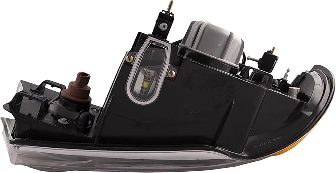 HEADLIGHTSDEPOT Halogen Headlight Compatible with Monaco Windsor 2002-2006 Motorhome RV Includes Left Driver and Right Passenger Side Headlamps