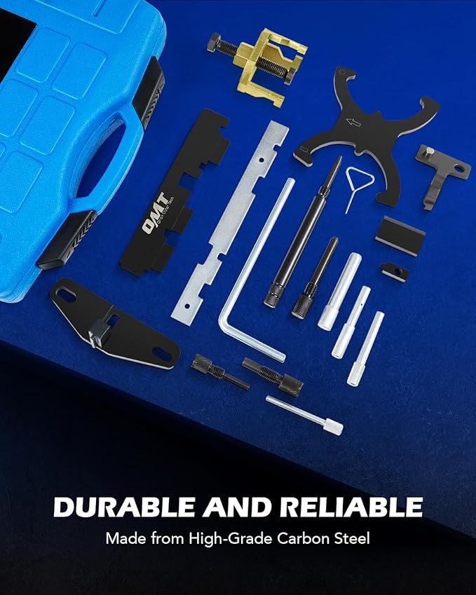 Orion Motor Tech Timing Tool Kit Compatible with Ford Fiesta Fusion Escape Mazda 1.4 1.6 1.8 2.0 Di/TDCi/TDDi ECOBOOST 1.6 Ti-VCT 1.5 1.6 VVT 2.3 2.5L Engine Replace 303-1097 303-1550 303-1556
